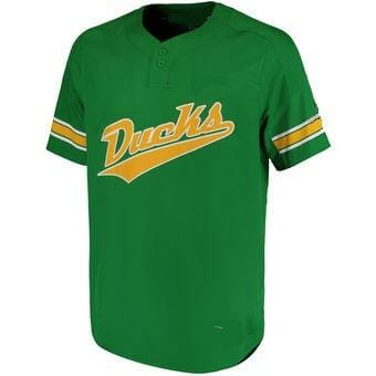 Custom Oregon Ducks Baseball Jersey Name, Number College Green 6 Custom Oregon Ducks Baseball Jersey Name, Number College Green