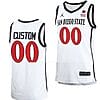 Custom San Diego State Aztecs Basketball Jersey 2023 NCAA White