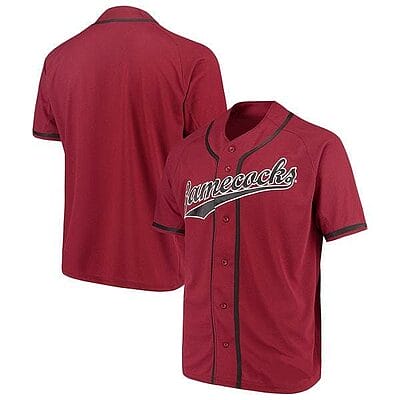 Custom South Carolina Baseball Jersey Name, Number Gamecocks College Red