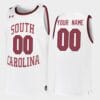 Custom South Carolina Gamecocks Jersey College Basketball White