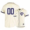 Custom TCU Baseball Jersey Name, Number Horned Frogs College White Elite 3 Custom TCU Baseball Jersey Name, Number Horned Frogs College White Elite