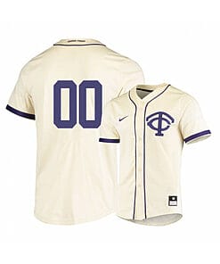 Custom TCU Baseball Jersey Name, Number Horned Frogs College White Elite