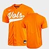 Custom Tennessee Vols Baseball Jersey Name, Number College Orange