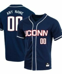 Custom UConn Huskies Baseball Jersey Name and Number College Navy