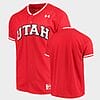 Custom Utah Utes Baseball Jersey Name, Number College Red 2 Custom Utah Utes Baseball Jersey Name, Number College Red