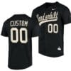 Custom Vanderbilt Commodores Baseball Jersey Name and Number NCAA College Replica Black 3 Custom Vanderbilt Commodores Baseball Jersey Name and Number NCAA College Replica Black