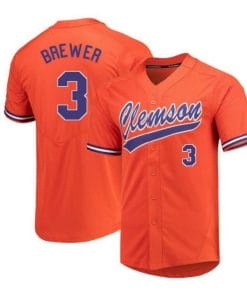Dylan Brewer Jersey Clemson Tigers Baseball NCAA College Orange Alumni #3