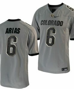 Daniel Arias Jersey Colorado Buffaloes College Football Untouchable Game Grey #6