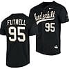 Devin Futrell Jersey Vanderbilt Commodores College Baseball Replica Black #95 2 Devin Futrell Jersey Vanderbilt Commodores College Baseball Replica Black #95