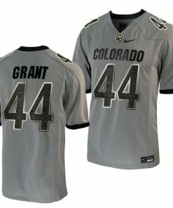 Devin Grant Jersey Colorado Buffaloes College Football Untouchable Game Grey #44