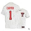 Dillon Carter Jersey Texas Tech Red Raiders Baseball NCAA College White Alumni #1 3 Dillon Carter Jersey Texas Tech Red Raiders Baseball NCAA College White Alumni #1