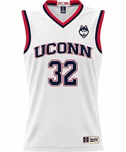 Donovan Clingan Jersey UConn Huskies College Basketball White #32 7 Donovan Clingan Jersey UConn Huskies College Basketball White 321 1