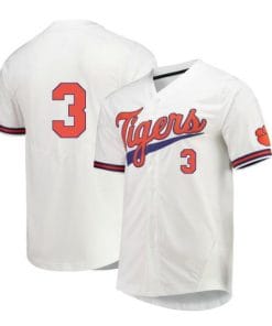 Dylan Brewer Jersey Clemson Tigers Baseball NCAA College White Alumni #3