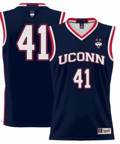 Emmett Hendry Jersey UConn Huskies College Basketball No Name Navy #41