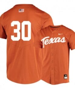 Eric Kennedy Jersey Texas Longhorns Baseball NCAA College Elite Orange Alumni #30