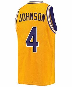 Flau'jae Johnson Jersey LSU Tigers Basketball 2023 NCAA College Retro Gold #4 6 Flaujae Johnson Jersey LSU Tigers Basketball 2023 NCAA College Retro Gold 41 2