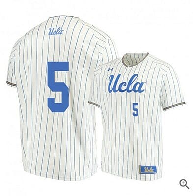 Garrett Mitchell Jersey UCLA Bruins Baseball NCAA College Beige Alumni #5