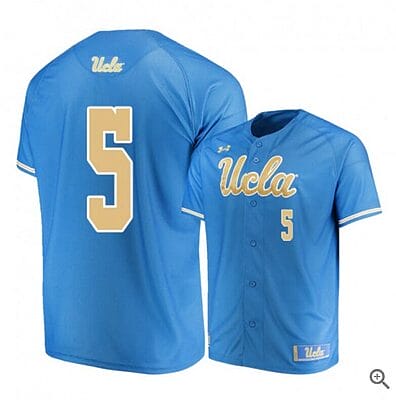 Garrett Mitchell Jersey UCLA Bruins Baseball NCAA College Blue Alumni #5
