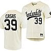 Gavin Casas Jersey Vanderbilt Commodores College Baseball Replica Cream #39