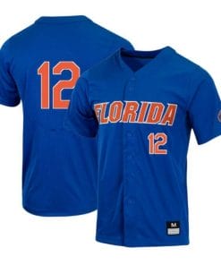 Hunter Barco Jersey Florida Gators Baseball NCAA College Full-Button Royal #12
