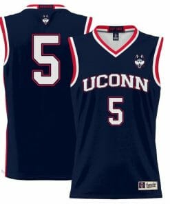 Hassan Diarra Jersey UConn Huskies College Basketball No Name Navy #5