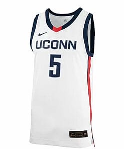 Hassan Diarra Jersey UConn Huskies College Basketball No Name White 51 1