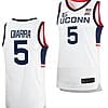 Hassan Diarra Jersey UConn Huskies College Basketball White Replica #5