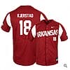 Heston Kjerstad Jersey Arkansas Razorbacks Baseball NCAA College Alumni Elite Red #18 3 Heston Kjerstad Jersey Arkansas Razorbacks Baseball NCAA College Alumni Elite Red #18