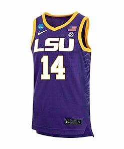 Izzy Besselman Jersey LSU Tigers Basketball 2023 NCAA College Purple 141 1
