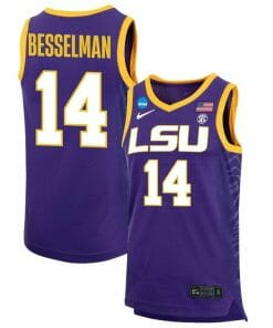 Izzy Besselman Jersey LSU Tigers Basketball 2023 NCAA College Purple #14