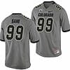 Jalen Sami Jersey Colorado Buffaloes College Football Game Gray #99 4 Jalen Sami Jersey Colorado Buffaloes College Football Game Gray #99