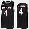 Jalyn McCreary Jersey South Carolina Gamecocks College Basketball Black Replica #4 4 Jalyn McCreary Jersey South Carolina Gamecocks College Basketball Black Replica #4