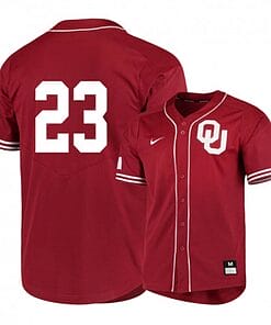 Jaret Godman Jersey Oklahoma Sooners Baseball NCAA College Red Elite Alumni #23
