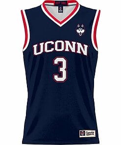 Joey Calcaterra Jersey UConn Huskies College Basketball No Name Navy #31 (1)