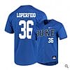Joey Loperfido Jersey Duke Blue Devils Baseball NCAA College Blue Elite Alumni #36 2 Joey Loperfido Jersey Duke Blue Devils Baseball NCAA College Blue Elite Alumni #36