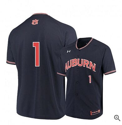 Judd Ward Jersey Auburn Tigers Baseball NCAA College Navy Alumni #1