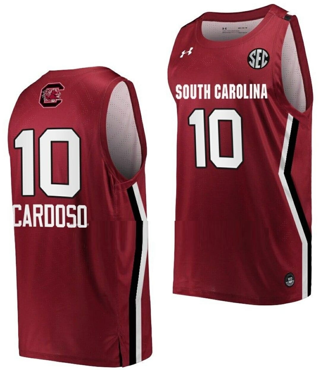 Kamilla Cardoso Jersey South Carolina Gamecocks College Basketball Wine #10 1 Kamilla Cardoso Jersey South Carolina Gamecocks College Basketball Wine #10