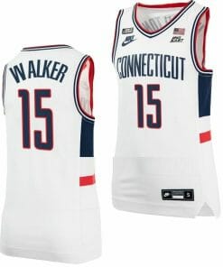 Kemba Walker Jersey UConn Huskies College Basketball Alumni White #15