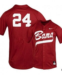 Kolby Robinson Jersey Alabama Crimson Tide Baseball NCAA College Alumni Red #24