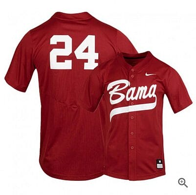 Kolby Robinson Jersey Alabama Crimson Tide Baseball NCAA College Alumni Red #24