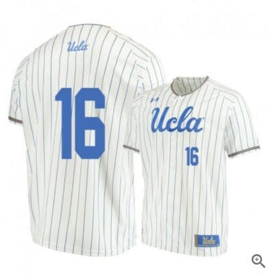 Kyle Cuellar Jersey UCLA Bruins Baseball NCAA College Beige Alumni #16