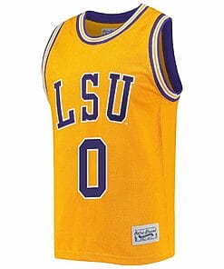 LaDazhia Williams Jersey LSU Tigers Basketball 2023 NCAA College Retro Gold 01 1