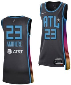 Laeticia Amihere Jersey Rebel Edition Atlanta Dream College Basketball 2023 WNBA Draft Black #23
