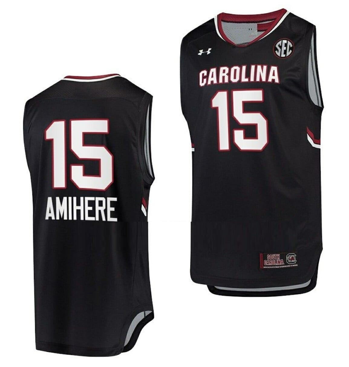 Laeticia Amihere Jersey South Carolina Gamecocks College Basketball Black #15 8 Laeticia Amihere Jersey South Carolina Gamecocks College Basketball Black #15