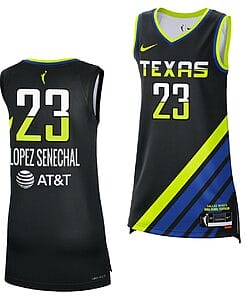 Lou Lopez Jersey Rebel Edition Dallas Wings College Basketball 2023 WNBA Draft Black #23