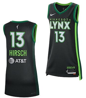 Maia Hirsch Jersey Rebel Edition Minnesota Lynx College Basketball 2023 WNBA Draft Black #13 6 Maia Hirsch Jersey Rebel Edition Minnesota Lynx College Basketball 2023 WNBA Draft Black #13