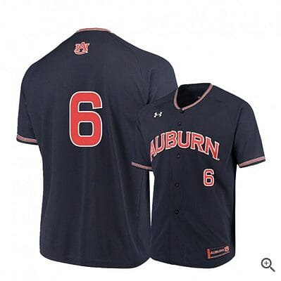 Matt Scheffler Jersey Auburn Tigers Baseball NCAA College Navy Alumni #6 6 Matt Scheffler Jersey Auburn Tigers Baseball NCAA College Navy Alumni #6