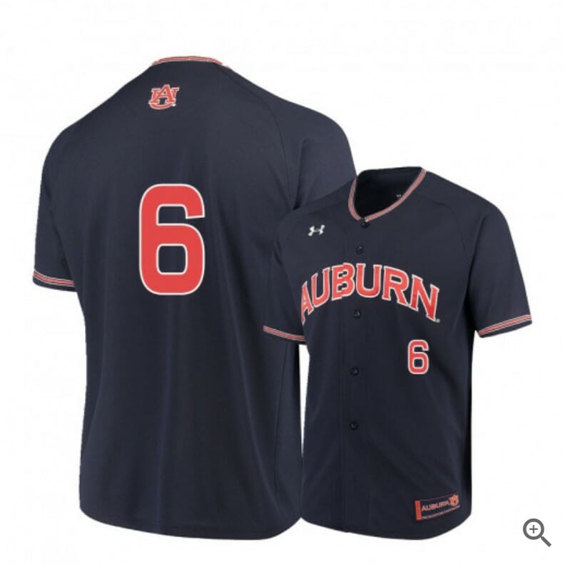 Matt Scheffler Jersey Auburn Tigers Baseball NCAA College Navy Alumni #6 1 Matt Scheffler Jersey Auburn Tigers Baseball NCAA College Navy Alumni #6