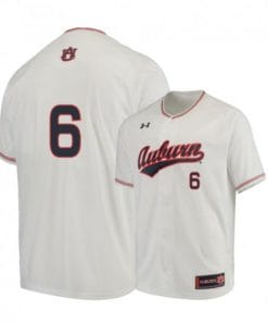 Matt Scheffler Jersey Auburn Tigers Baseball NCAA College White Alumni #6