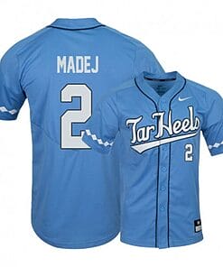 Mikey Madej Jersey North Carolina Tar Heels Baseball NCAA College Blue Elite Alumni #2